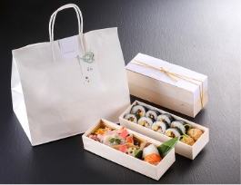 折箱寿司盛り